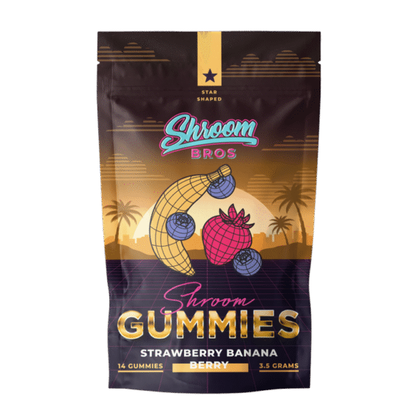 BANANA-STRAWBERRY-BERRY-SHROOM-GUMMIES-NEW-1-768x768 Magic Mushrooms Gummies – Strawberry Banana Berry (3.5g)