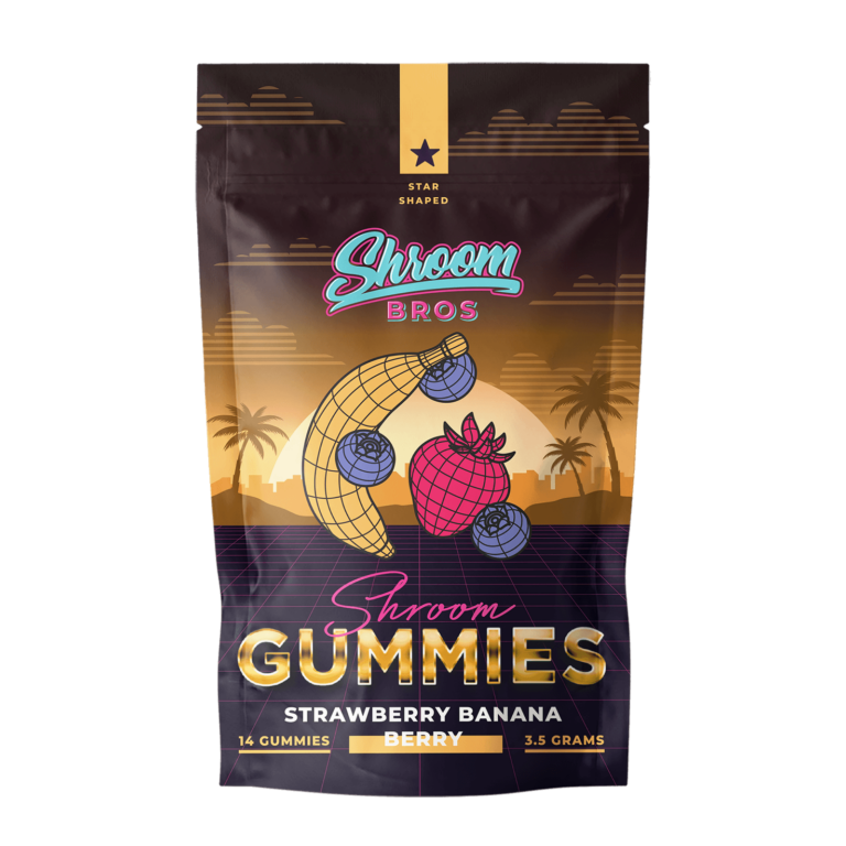 Magic Mushroom Gummies – Blue Razz (3.5g)