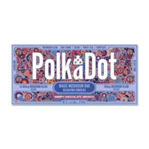 Polka Dot Mushroom Chocolate Bar (10,000mg)