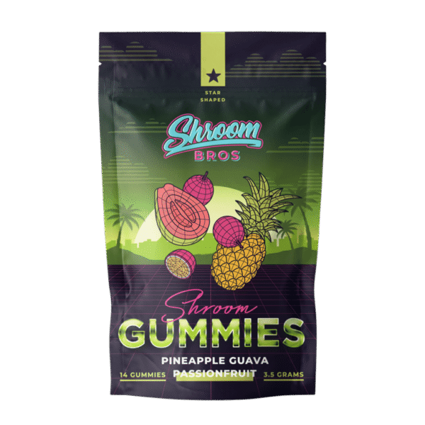Magic Mushrooms Gummies – Pineapple Guava Passion Fruit (3.5g)