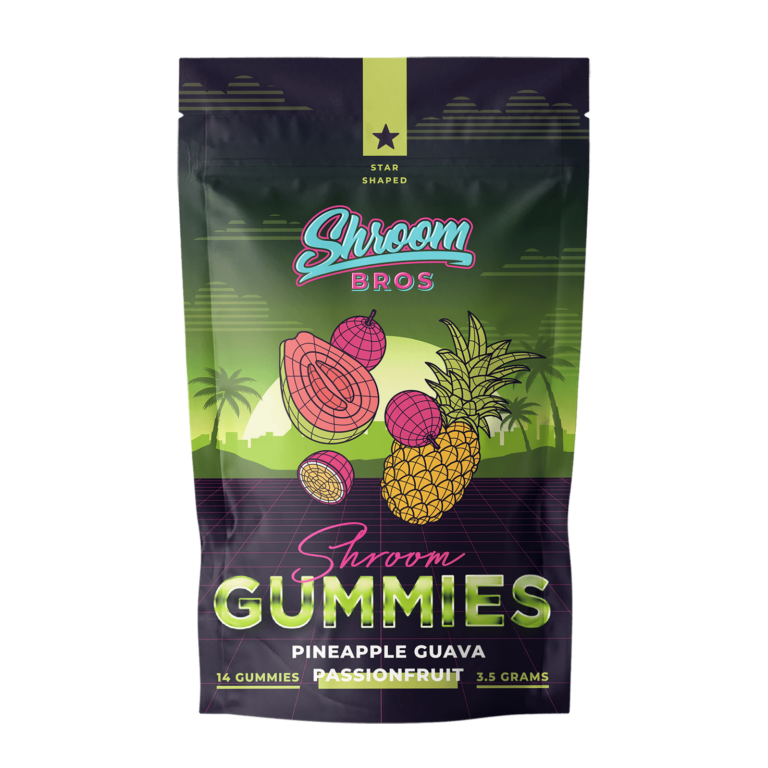 Magic Mushrooms Gummies – Pineapple Guava Passion Fruit (3.5g)
